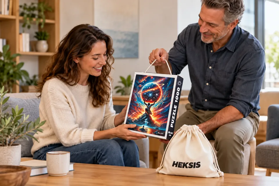 Ein Heksis-Geschenk für einen Geschäftspartner