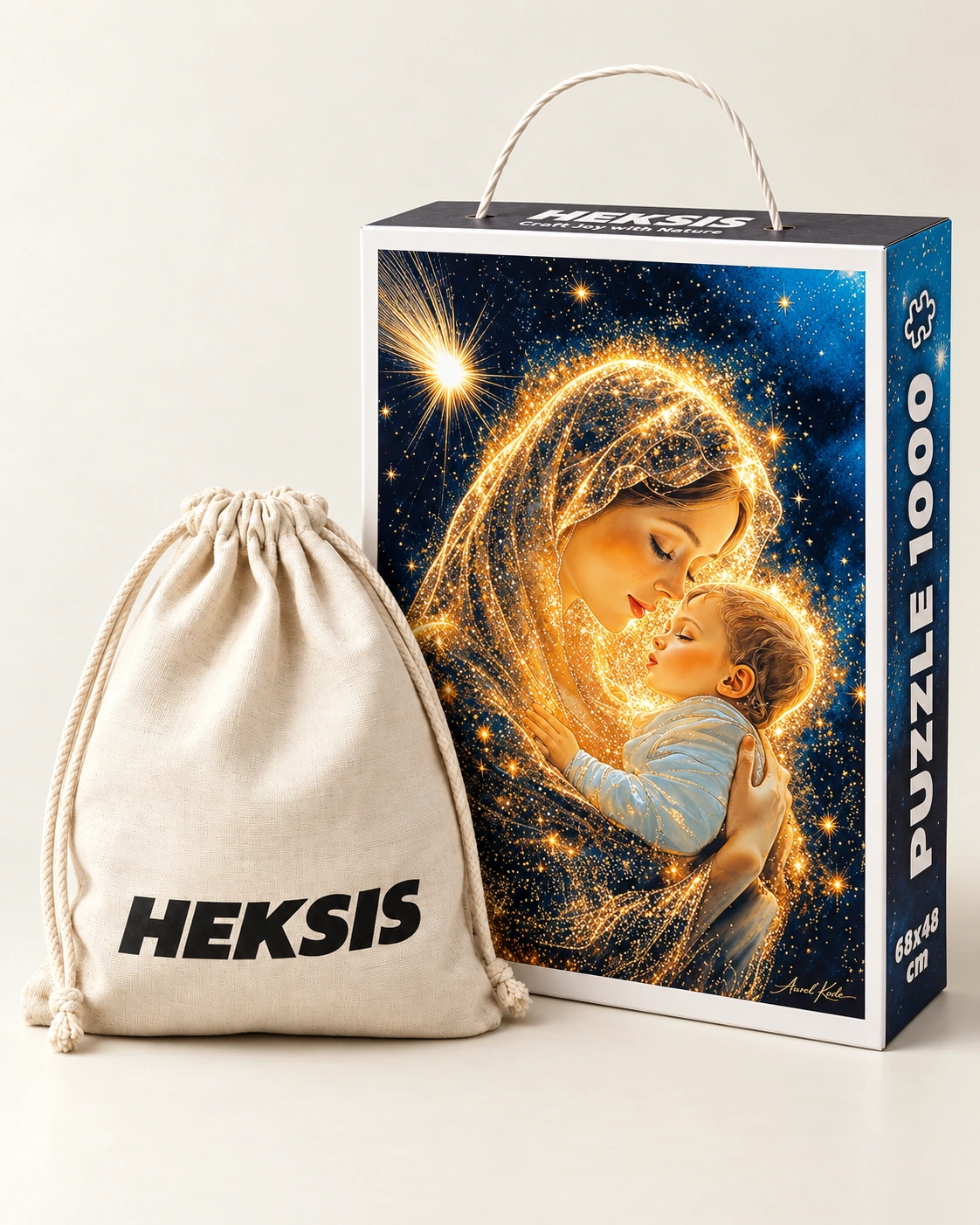 Mother of Light — Heksis-Puzzlebox mit Baumwollbeutel
