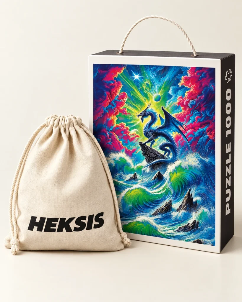 Sea of Fury — Heksis-Puzzlebox mit Baumwollbeutel